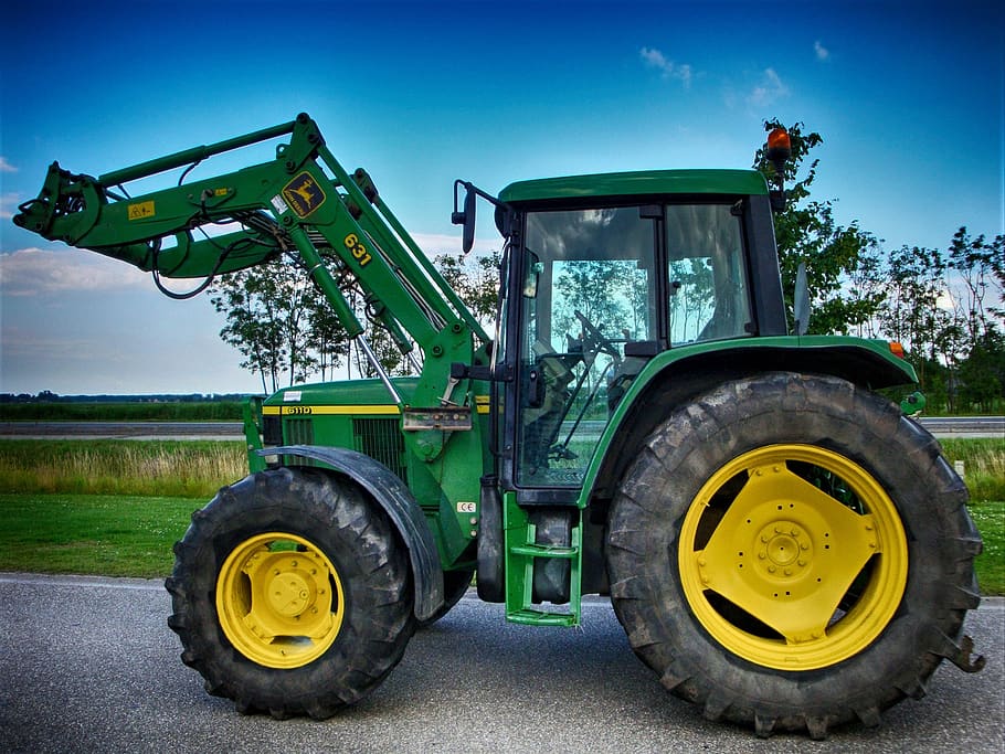 Hd Wallpaper John Deere John Deere 6110 Tractors