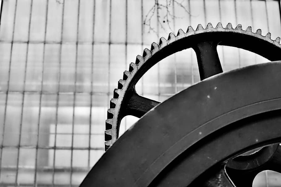 machine, gear, wheel, göppingen, germany, spoke, axle, motor HD wallpaper