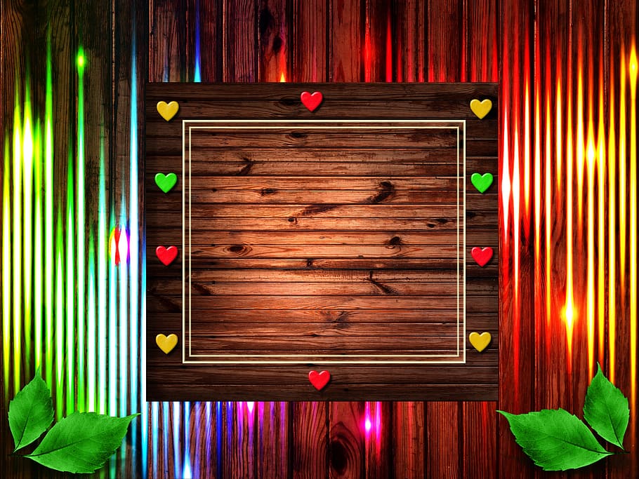 background, texture, background wood, reason, design, hearts, HD wallpaper