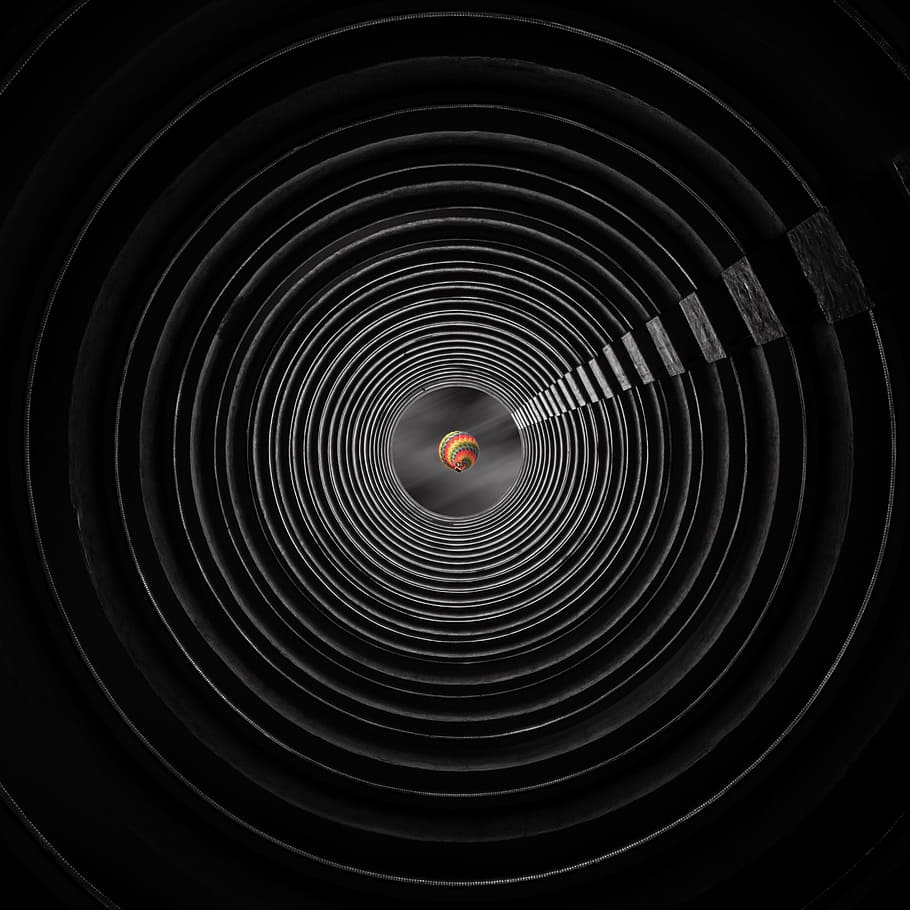 ride, hot, air, balloon, high, height, circle, geometric shape HD wallpaper