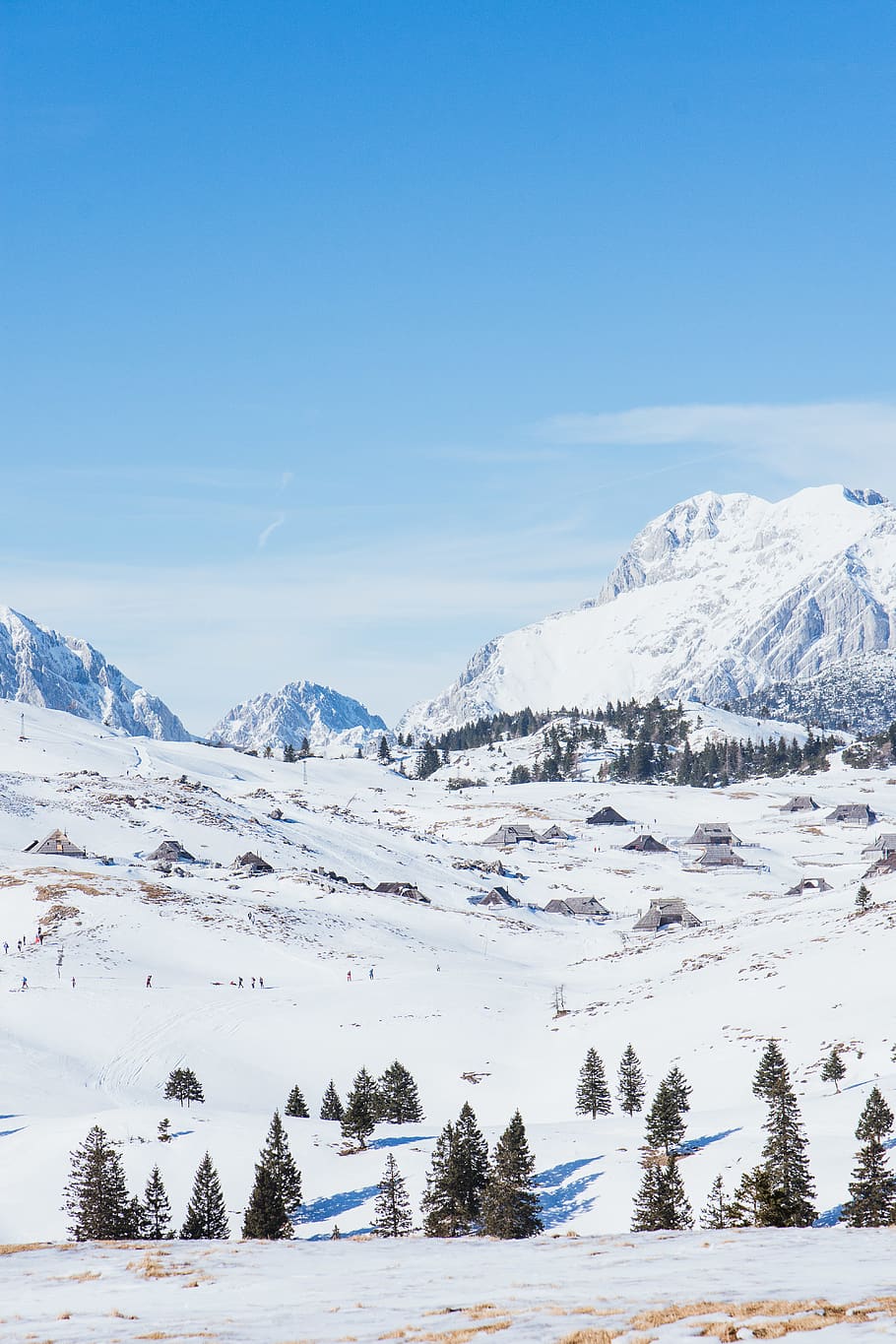 land covered in snow, nature, outdoors, mountain, ice, mountain range HD wallpaper