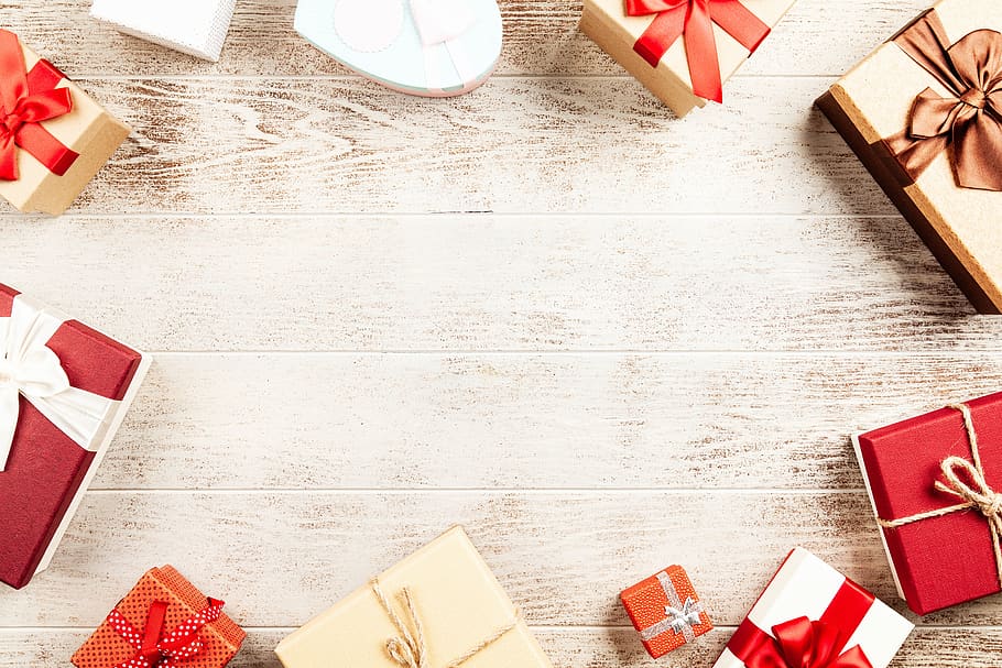 gift, box, christmas, present, celebration, holiday, seasonal HD wallpaper