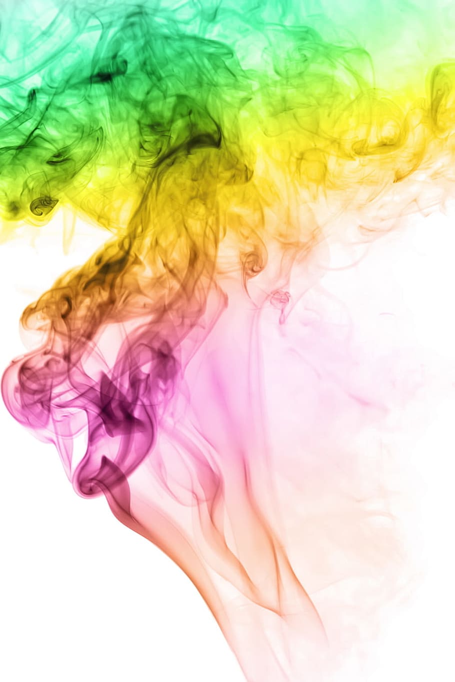 abstract, aroma, aromatherapy, background, color, smell, smoke HD wallpaper