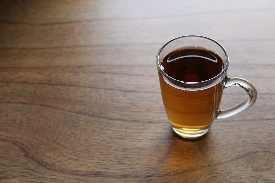 tea, glass, wood, table, refreshment, drink, food and drink HD wallpaper