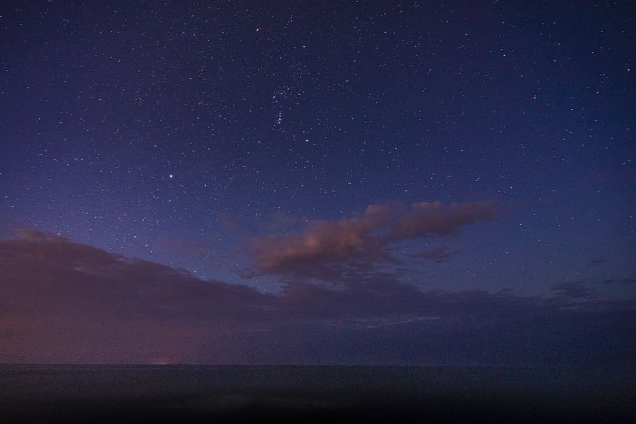 HD wallpaper: stars, beach, night, astro, toscana, sky, star - space ...