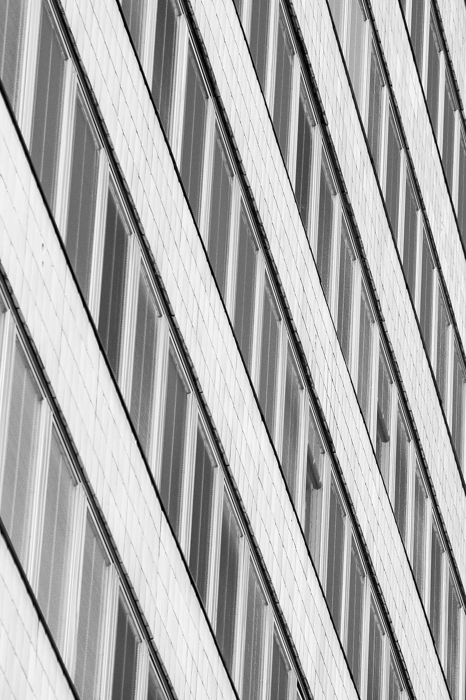 architecture, wall, pattern, windows, built structure, building exterior HD wallpaper