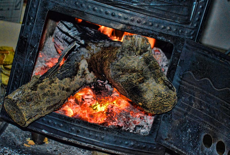 iran, jolfa, tree trunk, charcoal, burn, wood, heat - temperature HD wallpaper