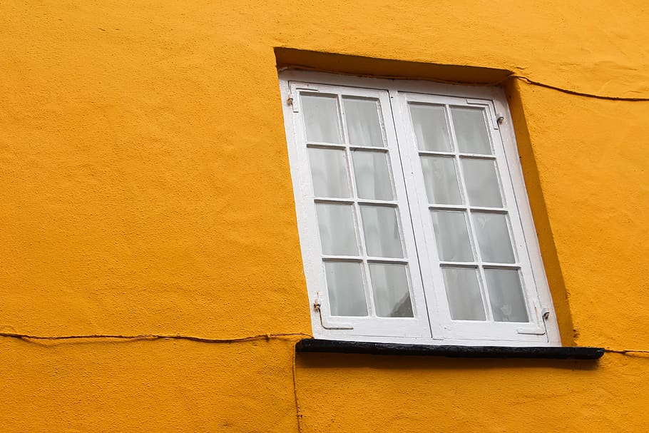 window, home decor, wall, shutter, curtain, window shade, brick HD wallpaper