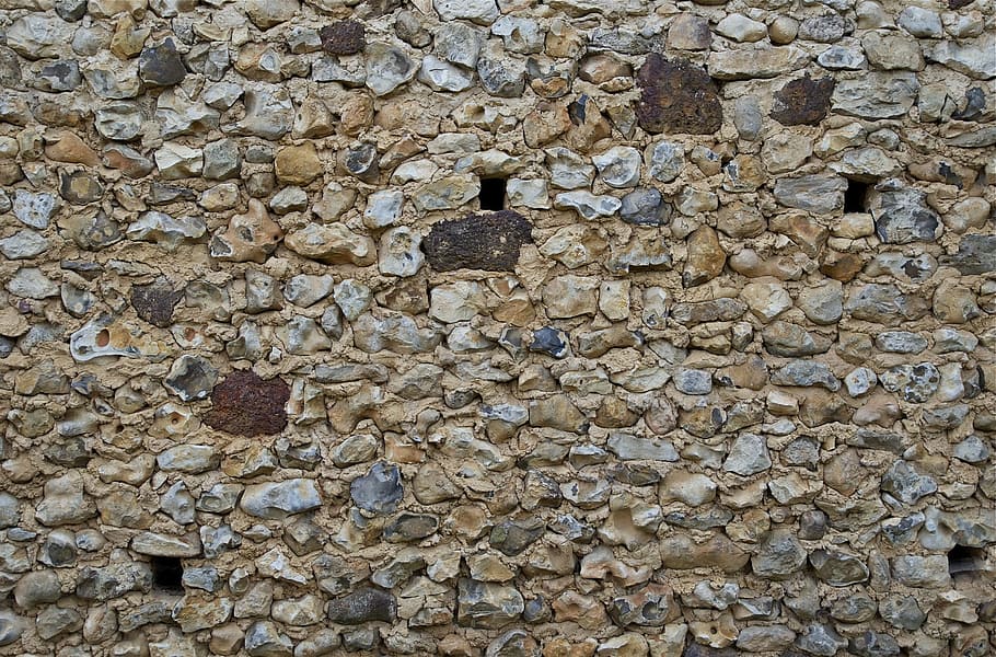 stone, rock, rocky, wall, construction, full frame, stone wall HD wallpaper