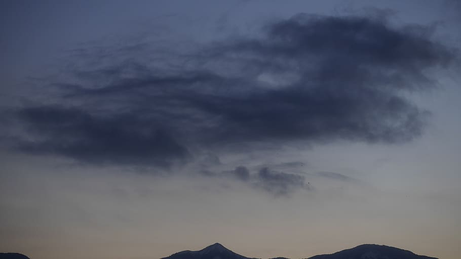 wallpaper, background, hdwallpaper, sky, cloud, mountain, sunshine HD wallpaper
