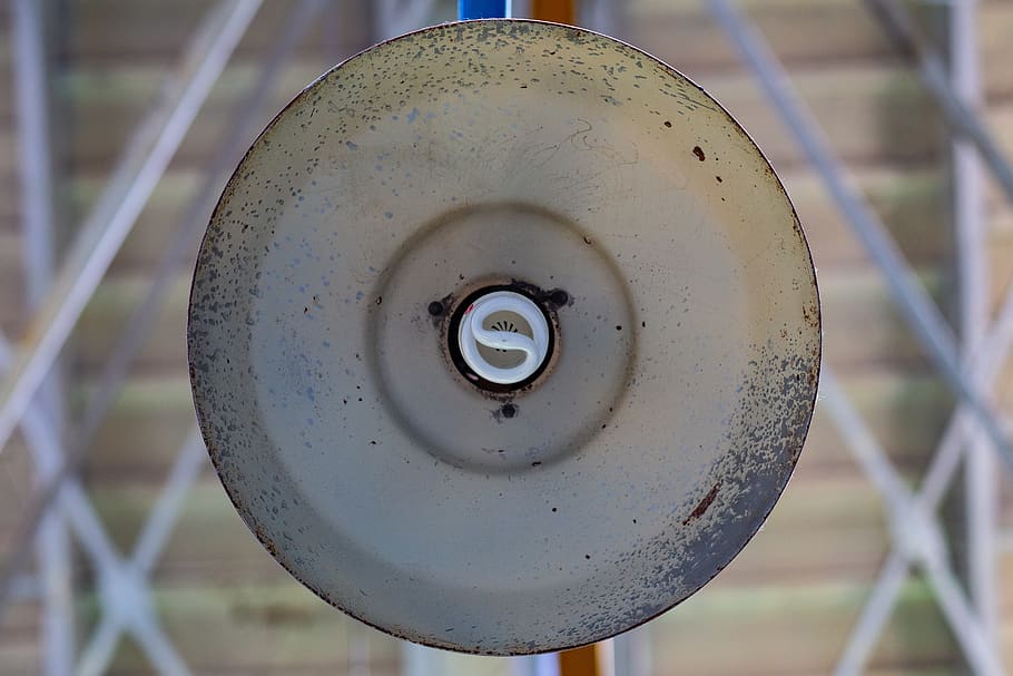 lamp, background, circle, lantern, geometry, metal, close-up HD wallpaper