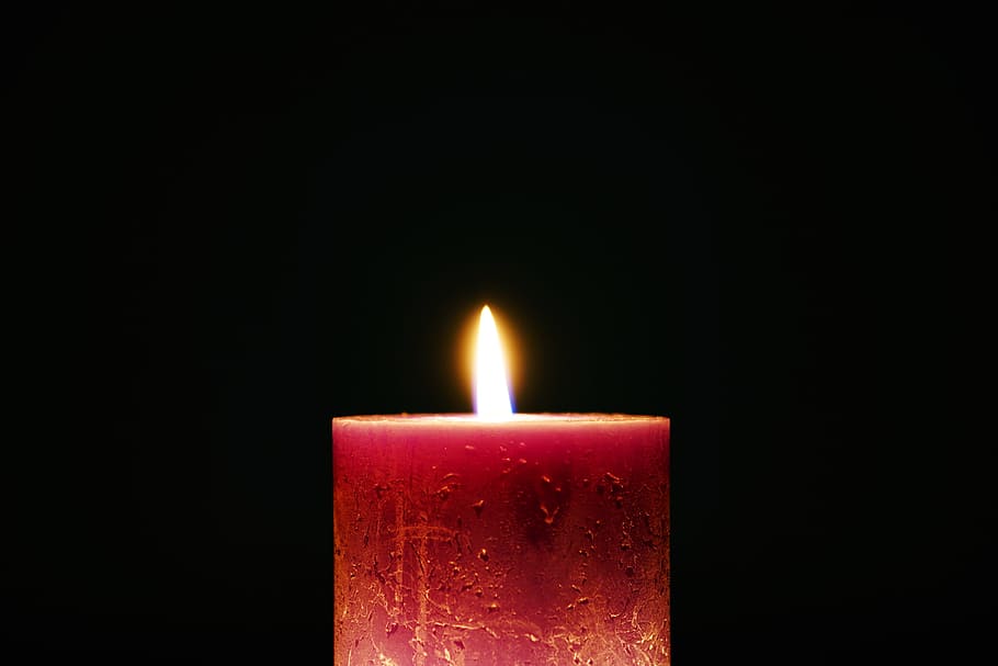 light, dark, fire, hot, bright, burning, candle, candlelight HD wallpaper