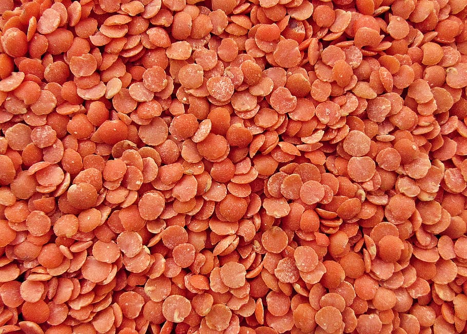 brown pebles, plant, produce, food, lentil, vegetable, bean, rug HD wallpaper