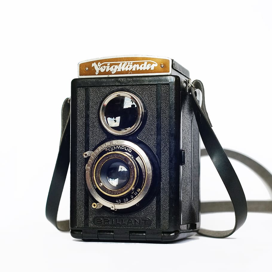 old, film, camera, retro, photography, vintage, german, antique