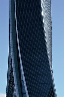 white high-rise building, office building, high rise, town, urban HD wallpaper