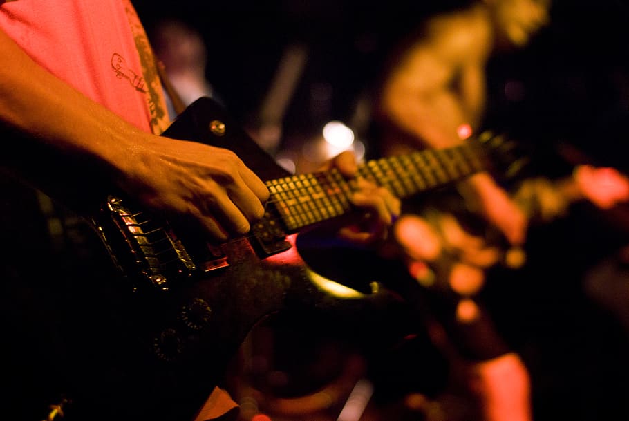 guitar, music, live, stage, guitarplayer, rocknroll, performance