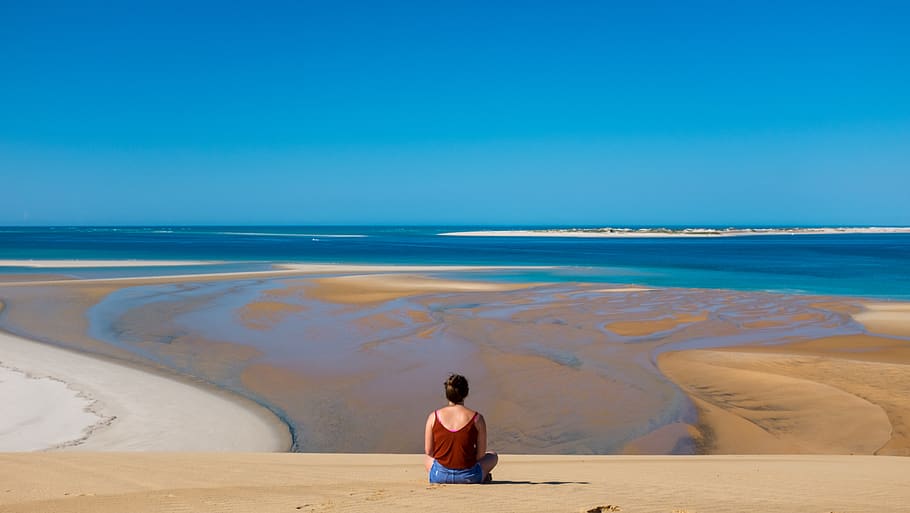 mozambique, bazaruto archipelago, ocean, sea, marine, sand, HD wallpaper