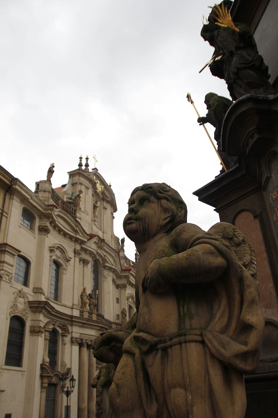 statue, Prague, sculpture, art and craft, representation, architecture HD wallpaper