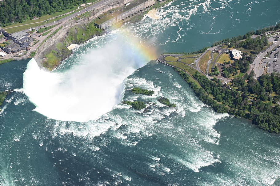 niagara, falls, canada, water, nature, scenic, cascade, tourist HD wallpaper