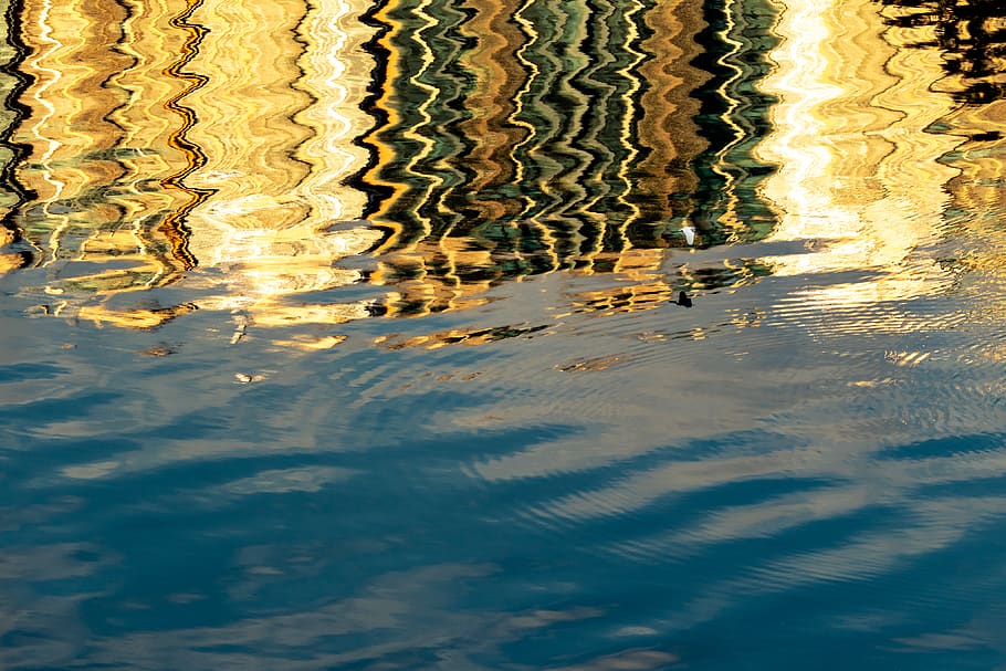 water, nature, no people, day, waterfront, sunlight, reflection HD wallpaper