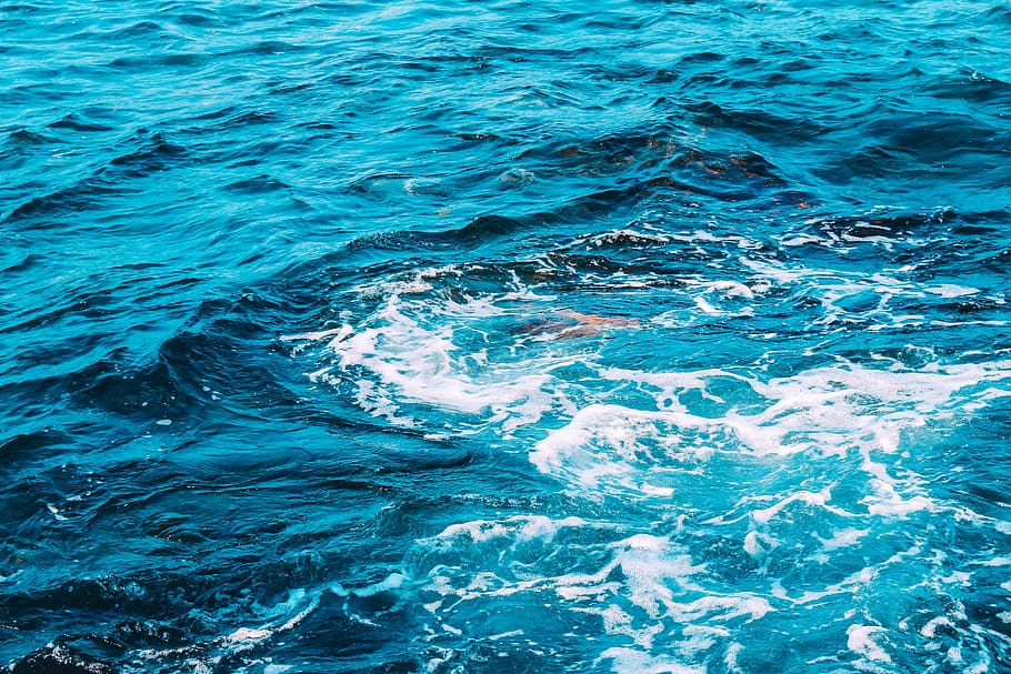 waves, ocean, beach, hawaii, full frame, backgrounds, water HD wallpaper