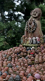 buddha statue during daytime, bead, accessories, accessory, worship HD wallpaper