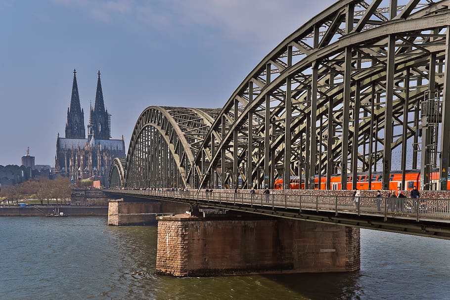 architecture, cologne, city, rhine, dom, landmark, places of interest HD wallpaper