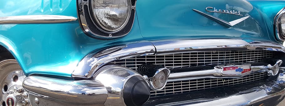 old, car, chevy, chevrolet, vintage, retro, auto, vehicle, classic