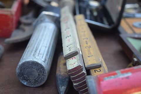 tools, build, diy, make, ruler, screwdriver, toolbox, handyman HD wallpaper