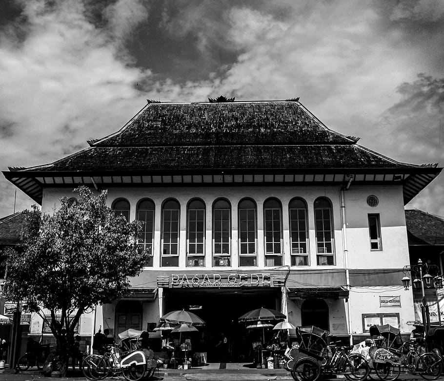 indonesia, surakarta, pasar gede solo, urban, culture, building, HD wallpaper