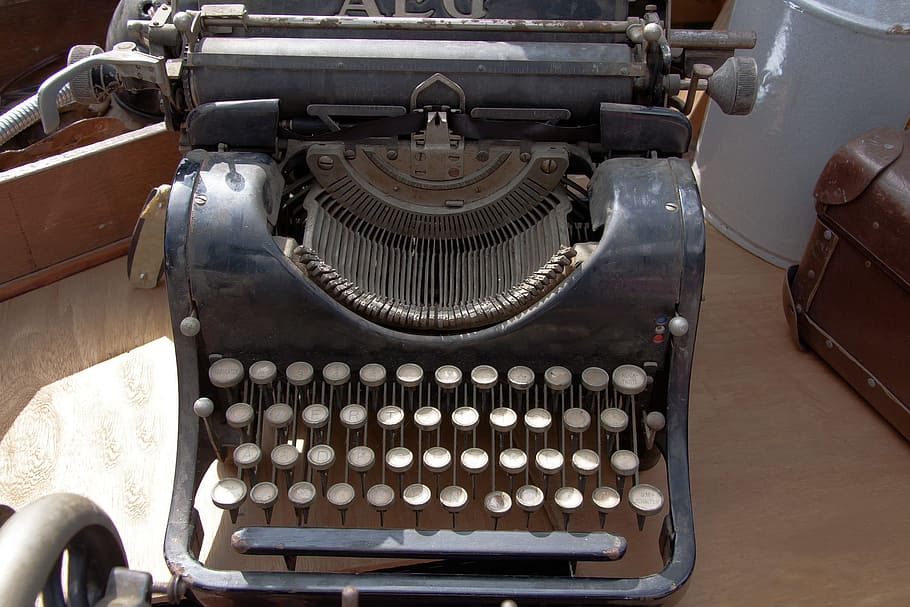 writer, office, type, typewriter, machine, object, retro styled HD wallpaper