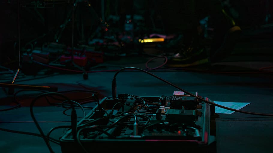 assorted musical instruments on stage, automobile, car, vehicle HD wallpaper