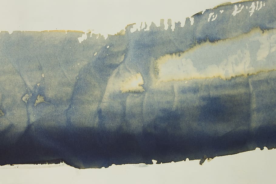 watercolour, blue, background, texture, course, watercolor HD wallpaper