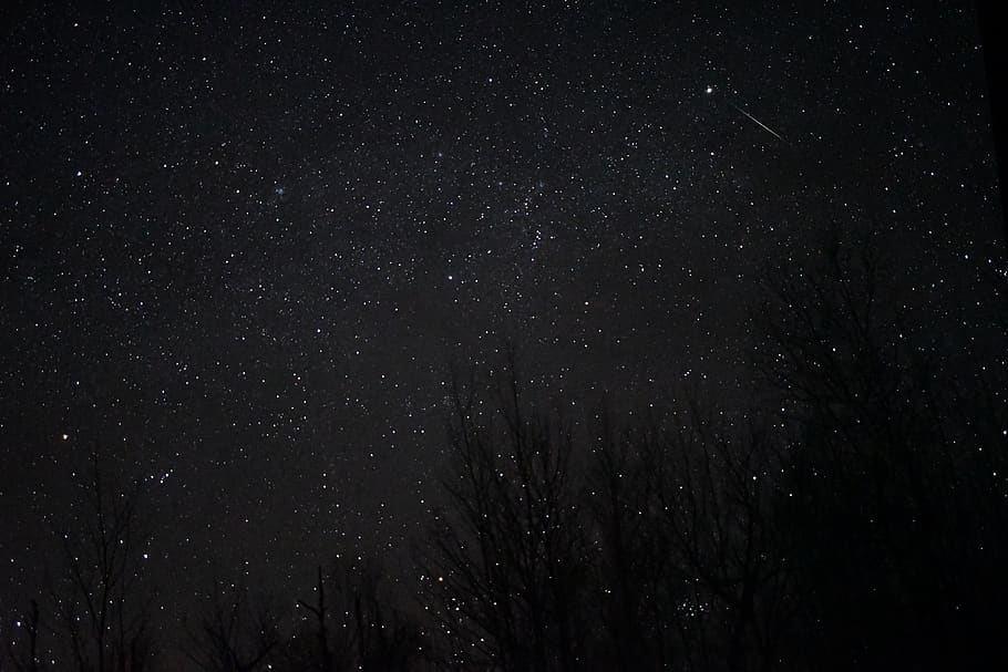 white stars at night, nature, outdoors, astronomy, universe, outer space HD wallpaper