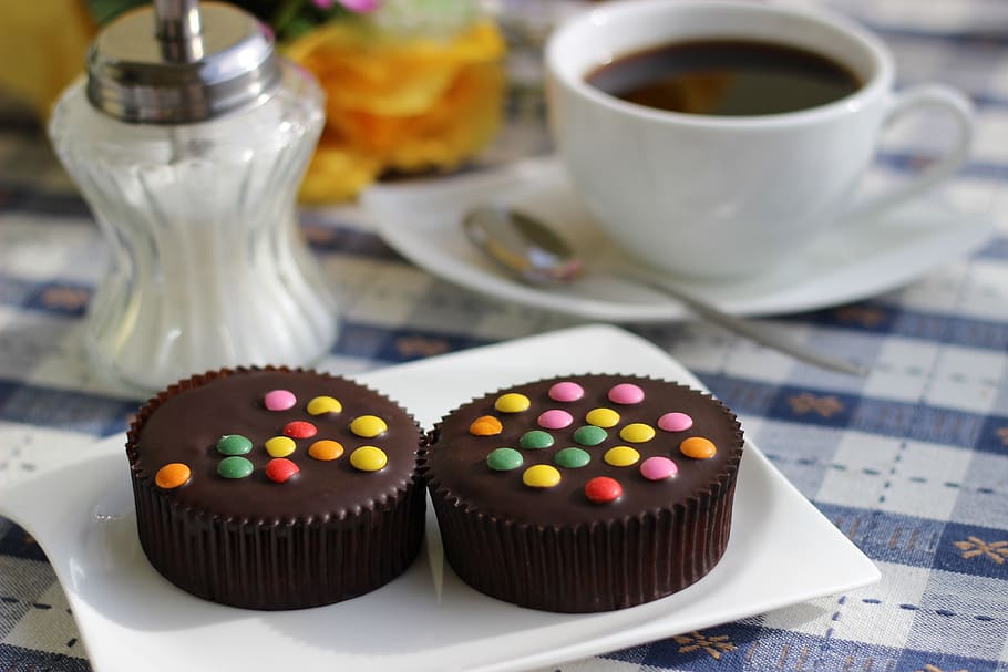 coffee, coffee cup, cook, chocolate, sugar, roses, yellow, table HD wallpaper