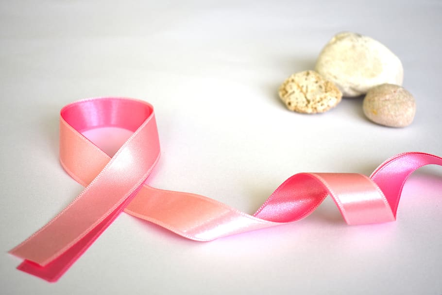 Download Caption Unleashing Hope Breast Cancer Awareness Ribbon Wallpaper   Wallpaperscom