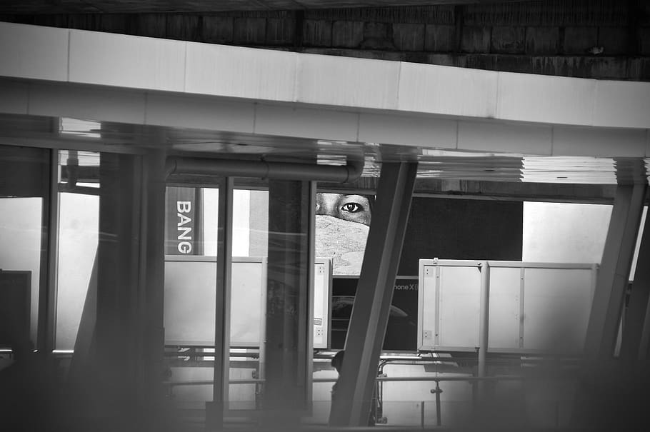 building, architecture, pillar, column, transportation, lighting HD wallpaper