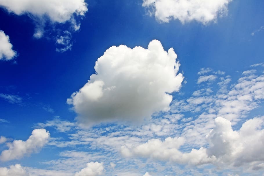 sky, cloud, cloudy, blue, nature, unclear, cloud - sky, cloudscape HD wallpaper