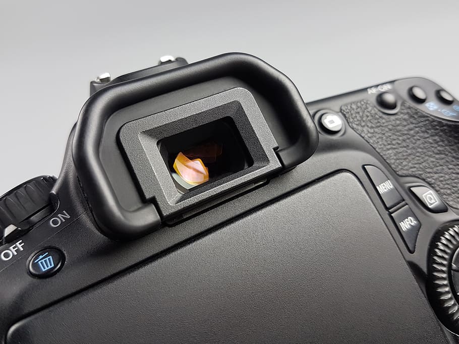 viewfinder, camera, dslr, digital camera, digital single lens reflex HD wallpaper