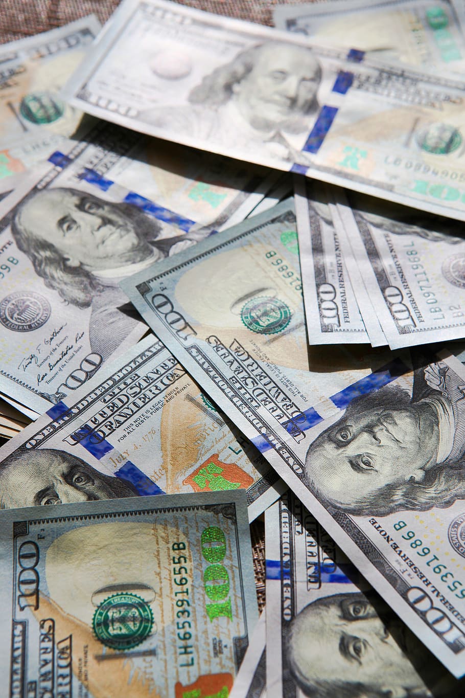 dollar, dollars, new, pile, bills, heap, debt, nobody, many HD wallpaper