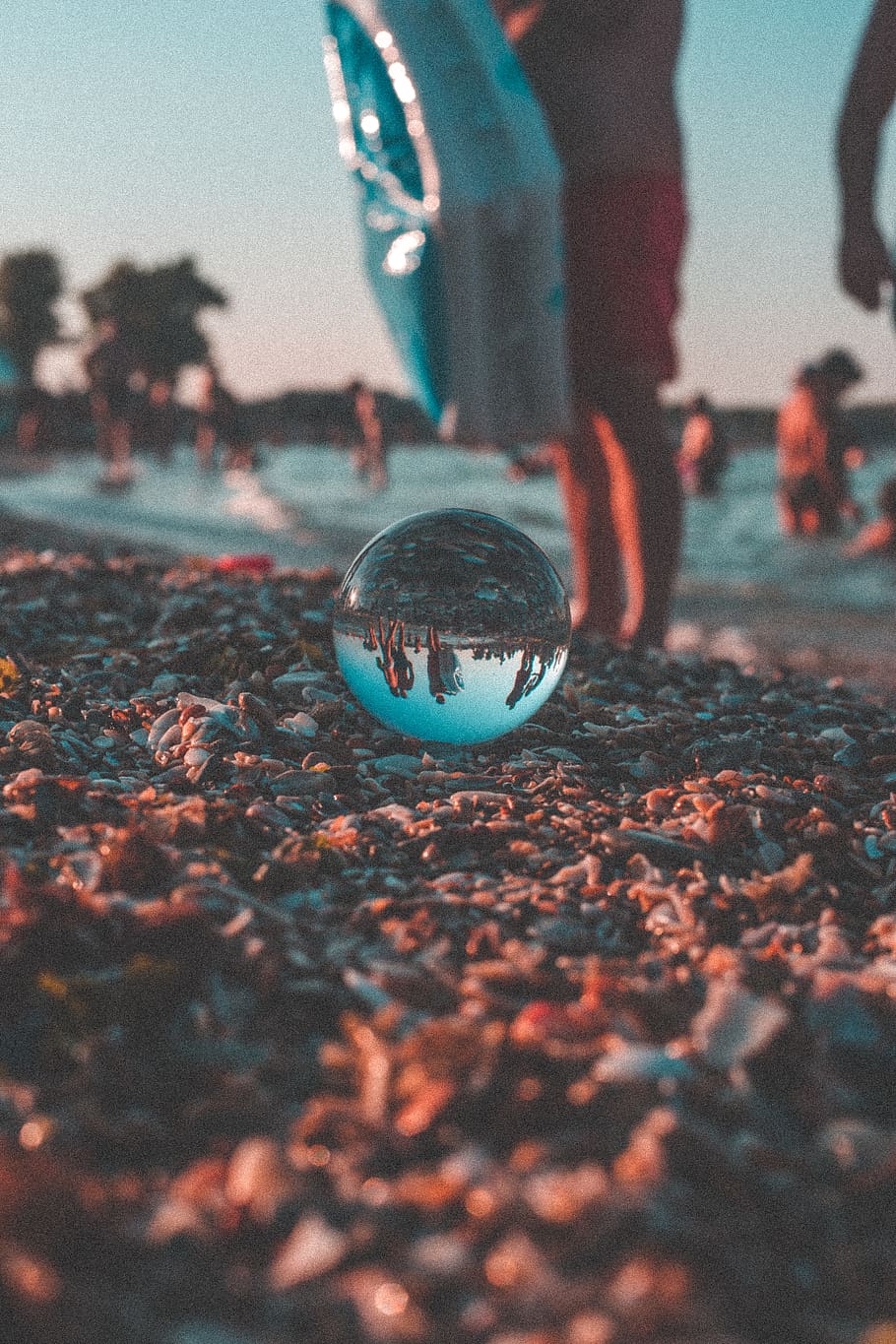 baoding ball on sand near person, sphere, human, play area, playground HD wallpaper