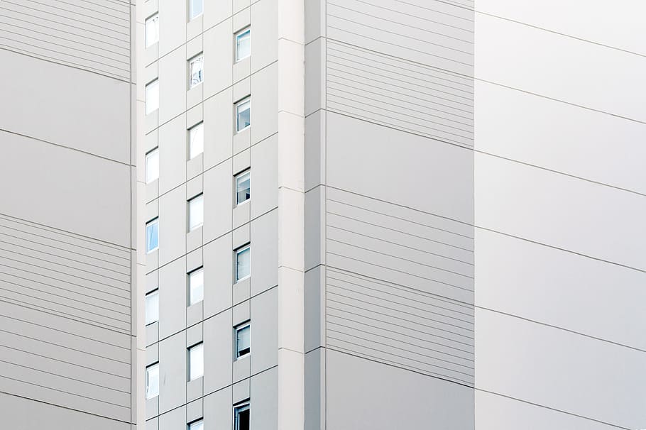 architecture, white, building, infrastructure, design, building exterior HD wallpaper