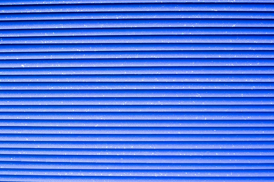 Blue Striped Pad, color, corrugated, design, iron, pattern, steel HD wallpaper