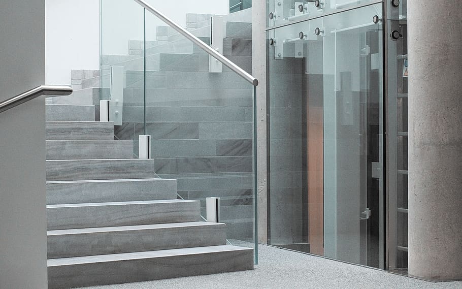 poland, bialystok, staircase, steps and staircases, architecture HD wallpaper