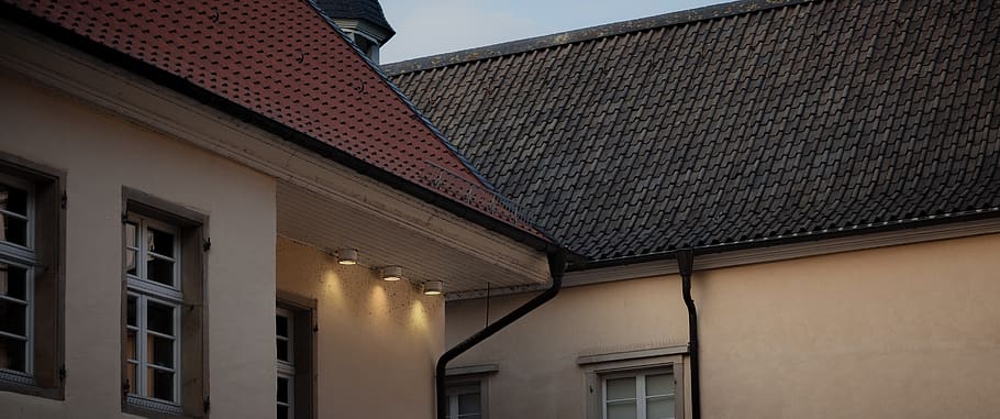germany, building, architecture, roof, tele, zoom, detail, windows HD wallpaper