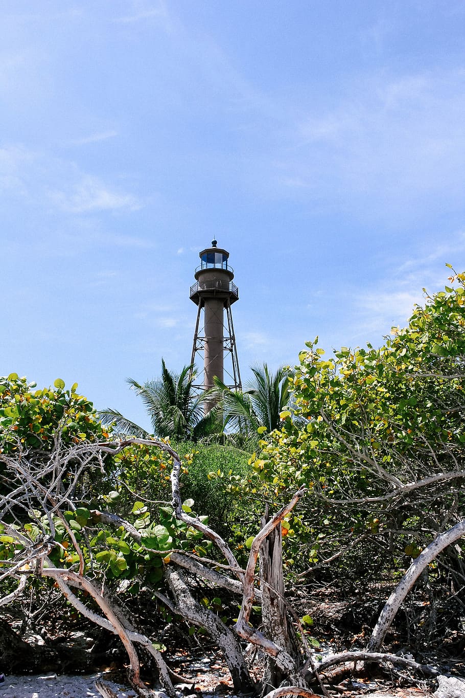 building, architecture, tower, lighthouse, sanibel, beacon HD wallpaper