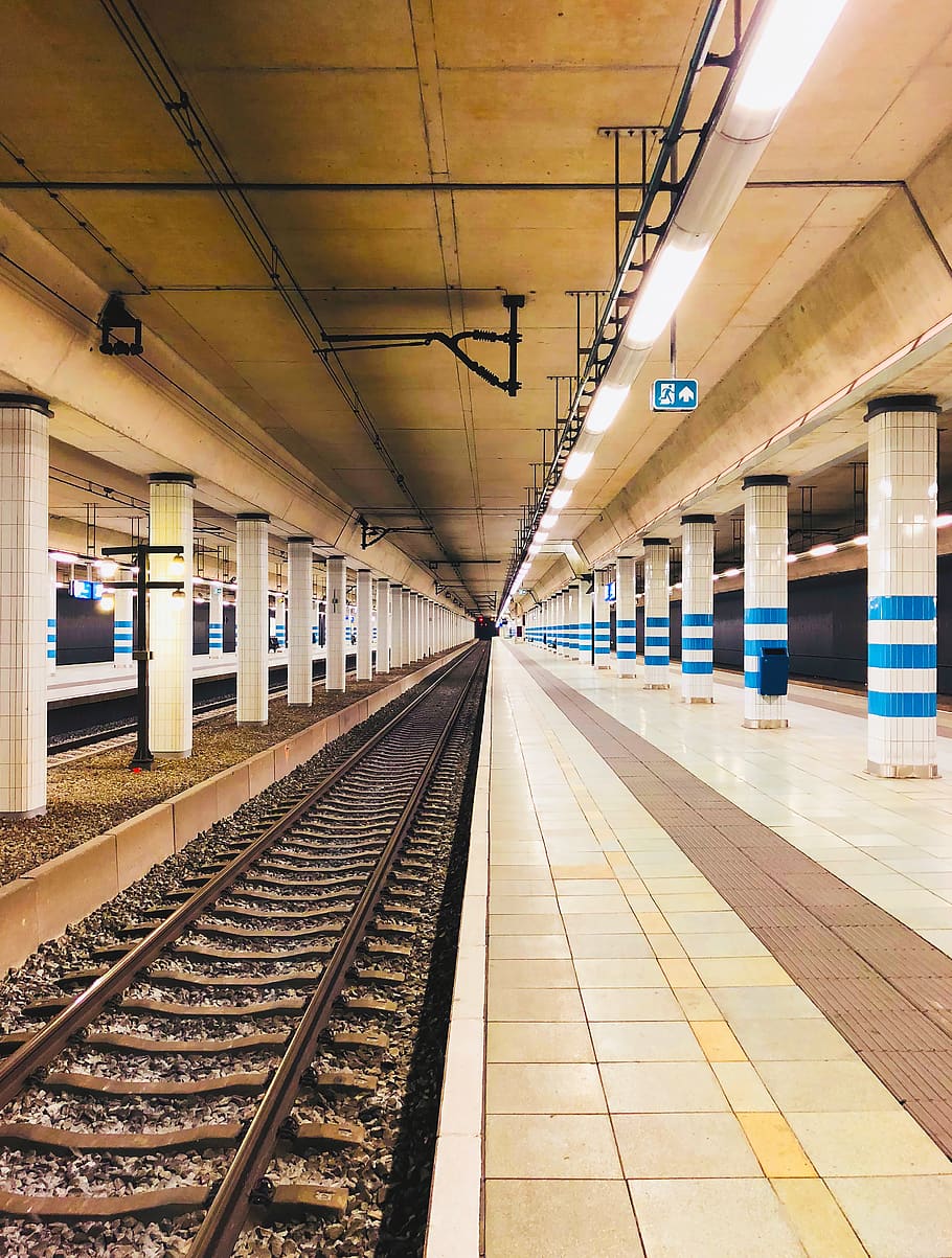 netherlands, rijswijk, rail transportation, track, railroad track HD wallpaper