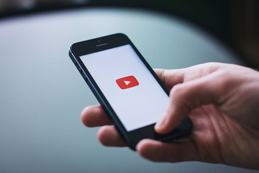 youtube, iphone, smartphone, mobile, cell phone, technology HD wallpaper