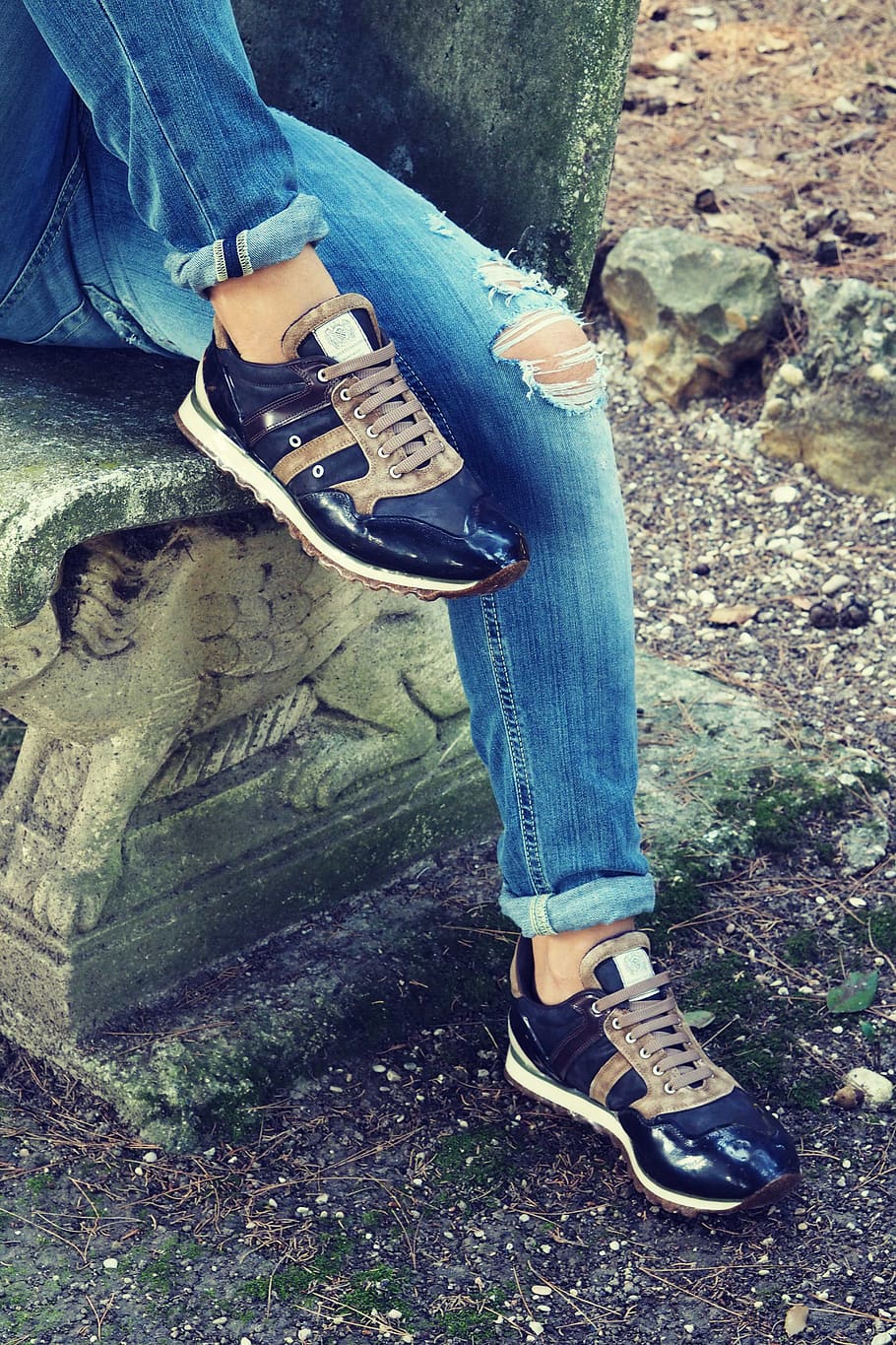 rome, italy, shoe, one person, casual clothing, jeans, real people HD wallpaper