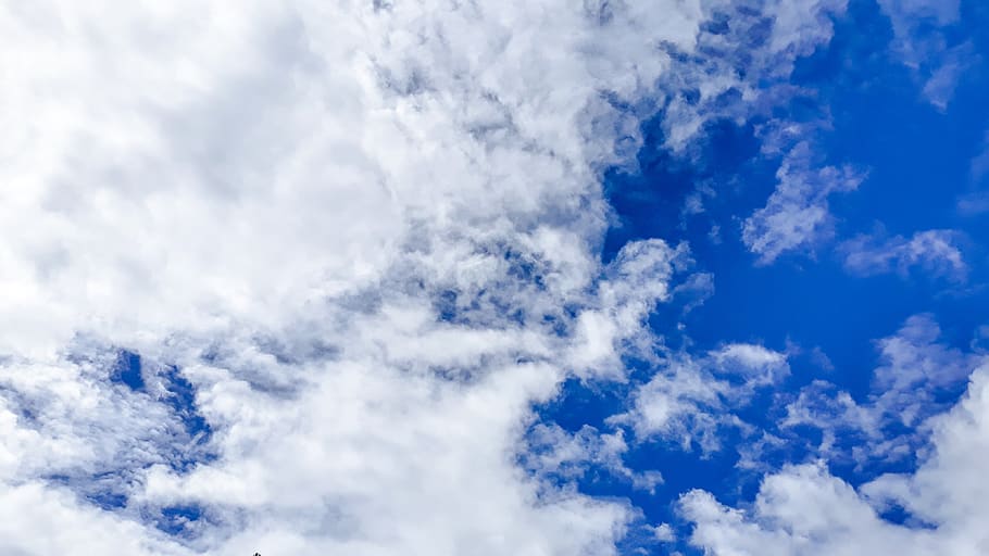 sky, cloud, atmosphere, heaven, cloud - sky, blue, white color HD wallpaper
